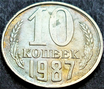 Moneda 10 COPEICI - URSS / RUSIA, anul 1987 * Cod 1424 A foto