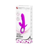 Vibrator Rabbit Humphray, Violet, 16.5 cm, Pretty Love