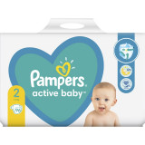 Pampers Active Baby Size 2 scutece de unică folosință 4-8 kg 96 buc