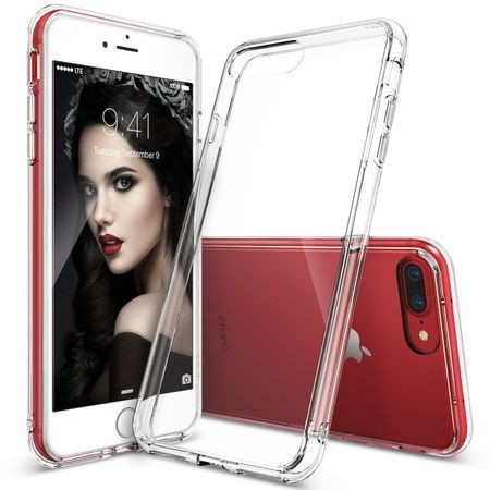 Husa telefon Iphone 7 Plus ofera protectie Ultrasubtire Silicon Moale- Clear