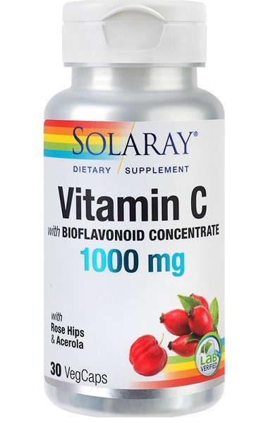 Vitamin c 1000mg 30cps vegetale