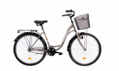 Bicicleta Oras Dhs Citadinne 2630 Gri M 26 inch foto