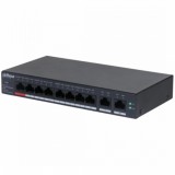 DAHUA SWITCH 10P MNG 8POE CS4010-8ET-110 &quot;CS4010-8ET-110&quot; (timbru verde 2 lei)