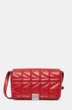 Karl Lagerfeld poseta de piele culoarea rosu, A1W30394
