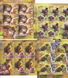 FRUCTE SI FAUNA,2014 MINICOLI,Lp.2038d, MNH,ROMANIA ., Flora, Nestampilat