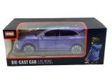 Macheta metal Bentley Bentayga mov sunet, lumina, claxon, 1:24