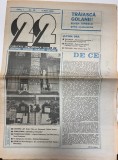 Revista 22 Nr 16 Mai 1990 Carti Bibliofilie Almanah Carti Romana Brosate Romana