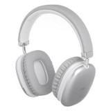 Casti Audio Bluetooth Argintii, Ajustabile si Rotative, cu Anulare a Zgomotului, CMCLASS