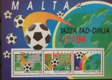Cumpara ieftin BC139, Malta 1994, bloc sport, fotbal