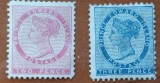 COLONII BRITAN.-''PRINT EDWARD'' 1861-2Val.(2 si3p.) cat Yv.=1400e!!!-nestamp.-Vezi-Scan