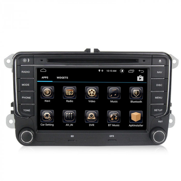 Navigatie Auto Multimedia cu GPS Android 10 Skoda Octavia 2 Fabia Superb 2 Roomster Yeti, Internet, 4G, Aplicatii, Waze, Wi-Fi, USB, Bluetooth, Mirror