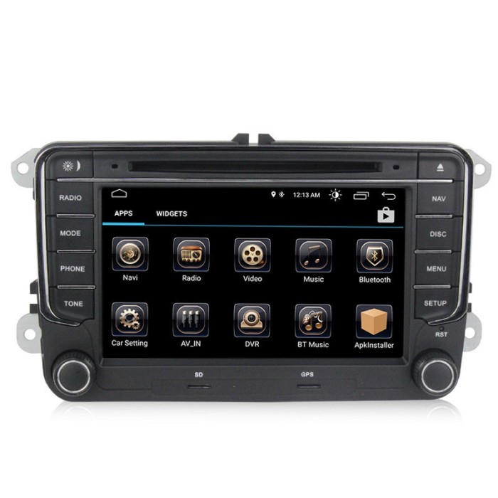 Navigatie Auto Multimedia cu GPS Android 10 VW Golf 5 6 Passat B6 B7 CC Tiguan Touran Jetta Eos Polo Sharan Amarok Caddy, 2GB RAM+16GB ROM, Internet,