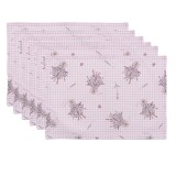 Cumpara ieftin Set 6 suporturi farfurii bumbac Lavanda 48x33 cm