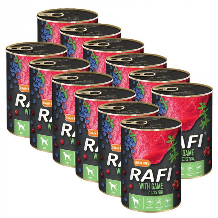 Rafi Adult GF Pat&eacute; with Game 12 x 400 g