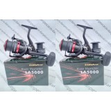 SET 2 Mulinete Feeder ROBINHAN RIVER MONSTER LA5000 tambur Long Cast