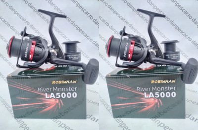 SET 2 Mulinete Feeder ROBINHAN RIVER MONSTER LA5000 tambur Long Cast foto