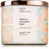 Bath &amp; Body Works Vanilla Coconut Surf lum&acirc;nare parfumată 411 g