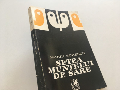 MARIN SORESCU, SETEA MUNTELUI DE SARE.TEATRU-IONA/PARACLISERUL/MATCA ...ED.1974 foto