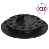 vidaXL Picioare pentru podea reglabile, 10 buc., 20-30 mm 149007