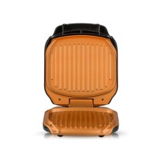 Gratar electric RAF cu capac si placi antiaderente, 1000 W, tehnologie de incalzire rapida