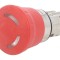 Comutator de Siguran?a 22mm Ro?u IP67
