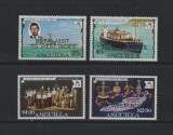 Anguilla 1977 - Vizita regala, supratipar, serie neuzata