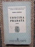Concina pradata, roman, Teodor Scortescu, 1939, princeps