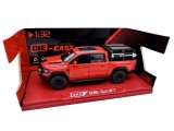 Macheta Dodge RAM Mammoth 1000 Hennessey rosu 1:32 replica metal lumini si sunete usi capota si portbagaj deschise