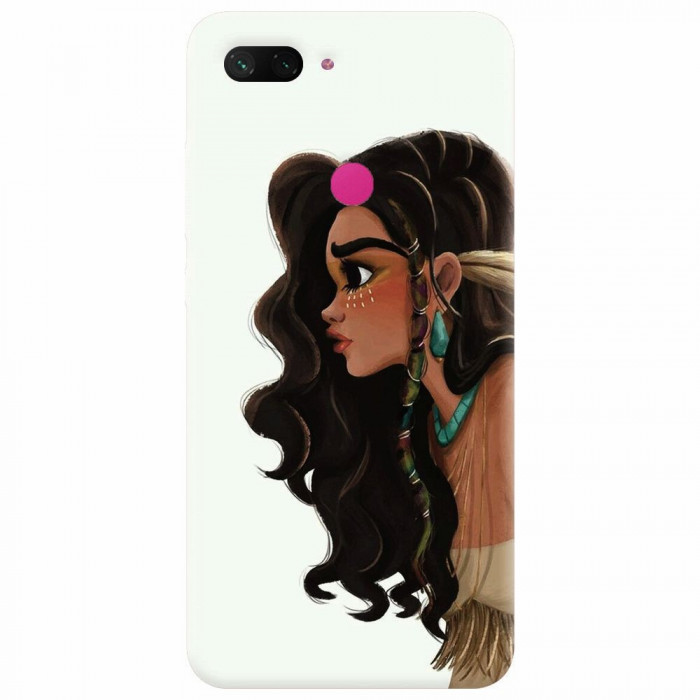 Husa silicon pentru Xiaomi Mi 8 Lite, Indian Girl