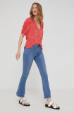 Cumpara ieftin Answear Lab jeansi Premium Denim femei , medium waist