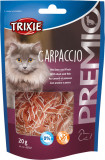 Cumpara ieftin Recompense Pentru Pisici, Premio Carpaccio Cu Rata Si Peste, 20 g 42707, Trixie