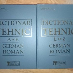 Dictionar tehnic german-roman (2 volume)- Wilhelm Theiss, Maria Liliana Theiss