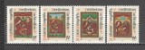 Liechtenstein.1987 Nasterea Domnului:Cei 4 evanghelisti-Miniaturi SL.193, Nestampilat