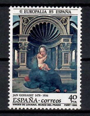 Spania 1985 - Festivalul Cultural European Europalia `85 Espana, MNH foto