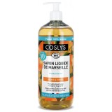 Sapun lichid si gel de dus BIO de Marsilia cu mandarine(format mare) Coslys