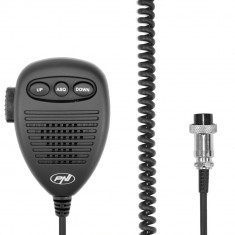 Aproape nou: Microfon cu 6 pini cu agatatoare metalica pentru statii radio PNI Esco foto