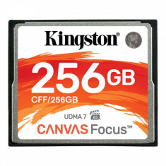 Card Kingston Compact Flash Canvas Focus 256GB foto