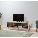 COMODA TV Truva - TV Stand 13, Stejar Sonoma, 50x40x140 cm