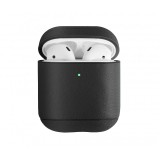 Husa piele pentru Apple Airpods 1 / 2 Uniq Terra, Neagra