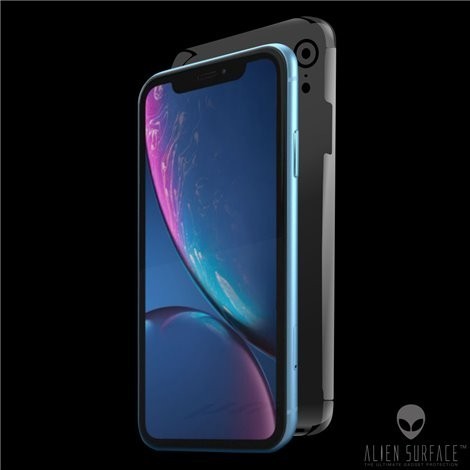 FOLIE ALIEN SURFACE HD, iPhone XR, PROTECTIE SPATE+LATERALE + ALIEN FIBER CADOU