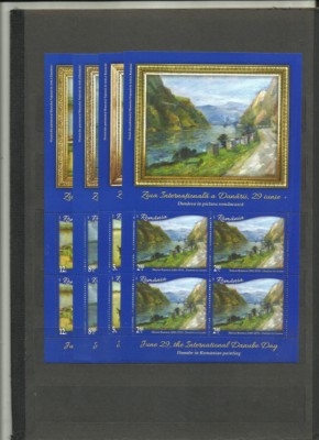 Romania MNH 2019 - Ziua Internationala a Dunarii - minicoli - LP 2245 foto