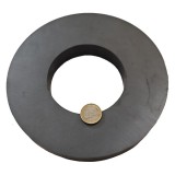 Magnet ferita inel &Oslash;180/87 x 23 mm, putere 36 kg, Y30