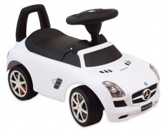 Vehicul pentru copii Mercedes White foto