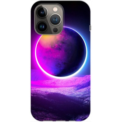 Husa compatibila cu Apple iPhone 13 Pro Max model Neon Planet, Silicon, TPU, Viceversa foto