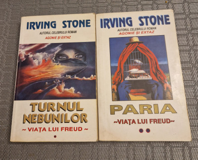 Turnul nebunilor Viata lui Freud Irving Stone 2 volume foto