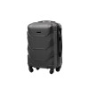 Valiză medie TravelLux Max cu hardtop 42x65x24 cm neagră