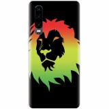 Husa silicon pentru Huawei P30, Rasta Color Lion