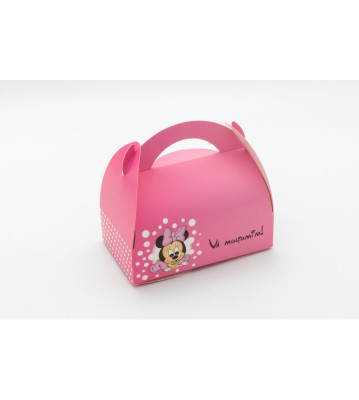 Cutie De Prajituri, Model Minnie Mouse, Capacitate 500g foto