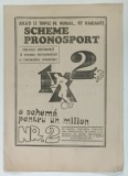SCHEME PRONOSPORT , REVISTA , NR. 2, 1991