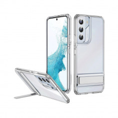Husa Compatibila cu Samsung Galaxy S22 Plus 5G - ESR Air Shield Boost Kickstand Transparent